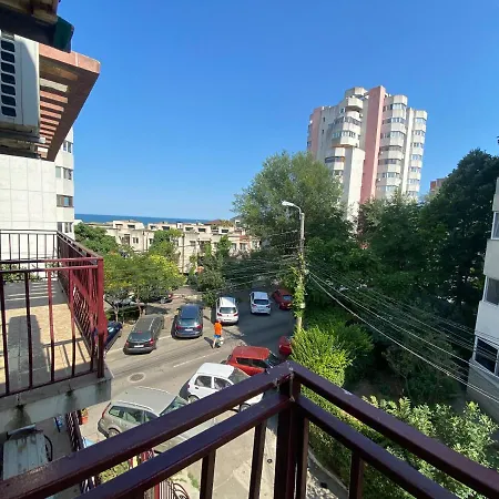 Garsoniere Victor Seaview Aer Conditionat- Bucatarie-primim Carduri Vacanta-pet Friendly La 3 Minute De Plaja Reyna-zoom コンスタンツァ