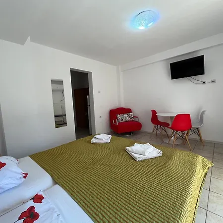 Apartment Garsoniere Victor Seaview Aer Conditionat- Bucatarie-primim Carduri Vacanta-pet Friendly La 3 Minute De Plaja Reyna-zoom Constanta