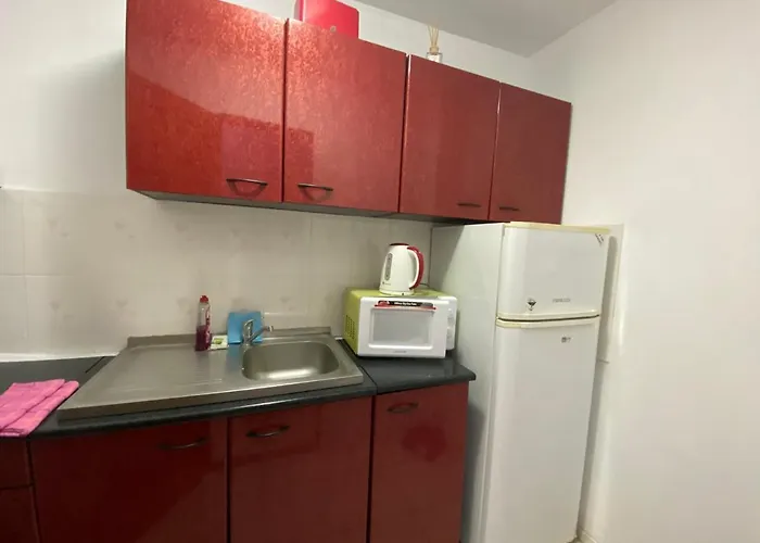 Apartment Garsoniere Victor Seaview Aer Conditionat- Bucatarie-primim Carduri Vacanta-pet Friendly La 3 Minute De Plaja Reyna-zoom Constanta