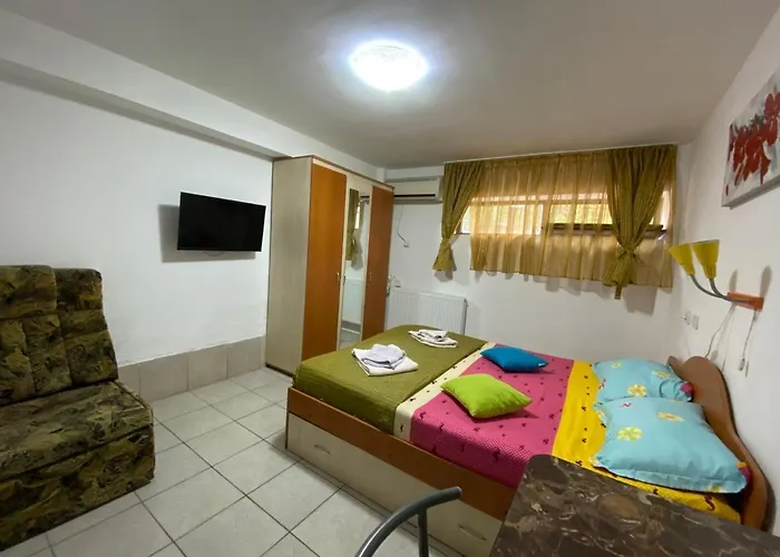 Garsoniere Victor Seaview Aer Conditionat- Bucatarie-primim Carduri Vacanta-pet Friendly La 3 Minute De Plaja Reyna-zoom Constanta