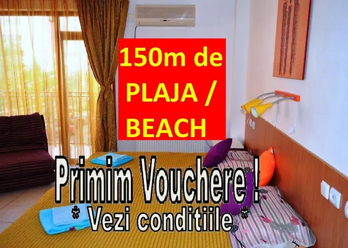 Garsoniere Victor Seaview Aer Conditionat- Bucatarie-primim Carduri Vacanta-pet Friendly La 3 Minute De Plaja Reyna-zoom Constanta