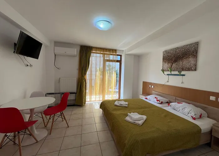 Garsoniere Victor Seaview Aer Conditionat- Bucatarie-primim Carduri Vacanta-pet Friendly La 3 Minute De Plaja Reyna-zoom Apartment *
