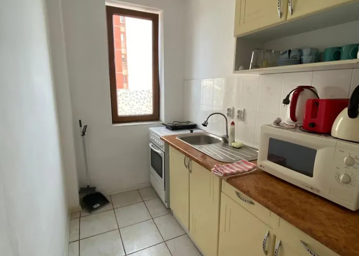 Garsoniere Victor Seaview Aer Conditionat- Bucatarie-primim Carduri Vacanta-pet Friendly La 3 Minute De Plaja Reyna-zoom Constanta