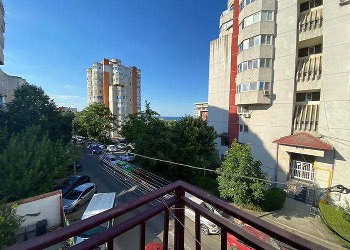 Garsoniere Victor Seaview Aer Conditionat- Bucatarie-primim Carduri Vacanta-pet Friendly La 3 Minute De Plaja Reyna-zoom Constanta